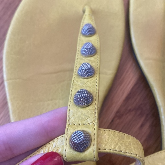 Balenciaga Women’s Yellow Sandals Size 42 - Picture 2 of 6